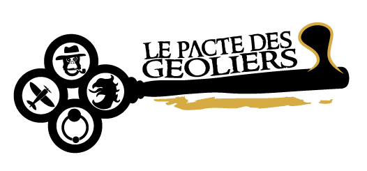 Logo par "le rat et l'ours" pour la salle "le pacte des geôliers"